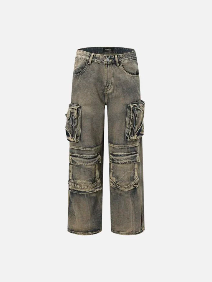 Calça Masculina Calça Varios Bolsos Calças Cargo Masculinas