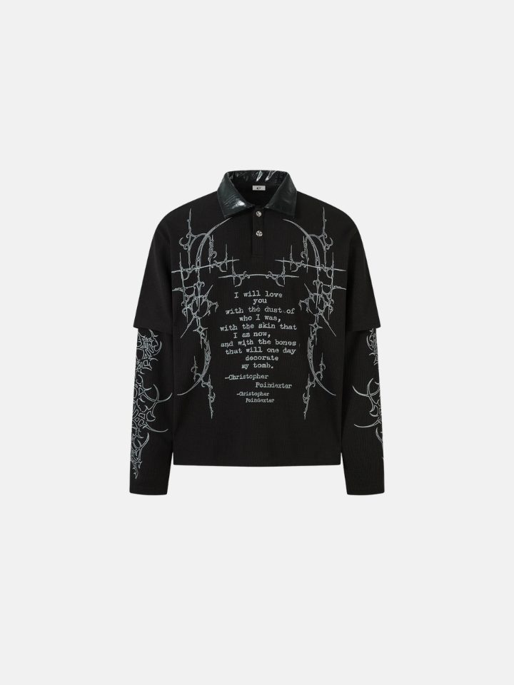 Camiseta Manga Longa "POE"