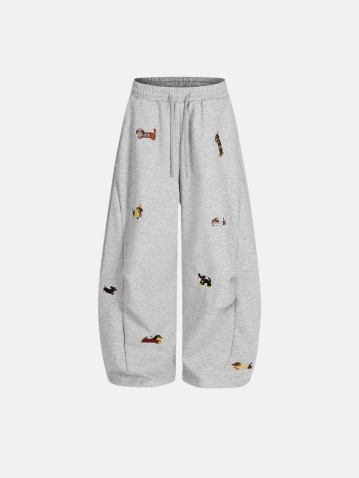 Calça Moletom Baggy "Puppy"