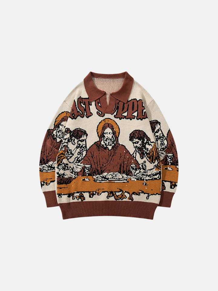 Suéter Asteric "Last Supper"