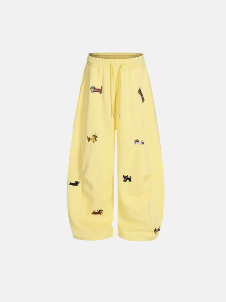 Calça Moletom Baggy "Puppy"