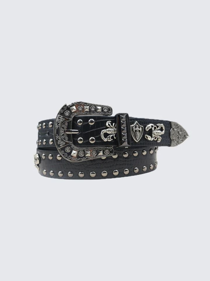 Cinto streetwear Asteric “Scorpion Stud”