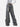 Calça Baggy Feminina Jeans Cinza Loose Fit