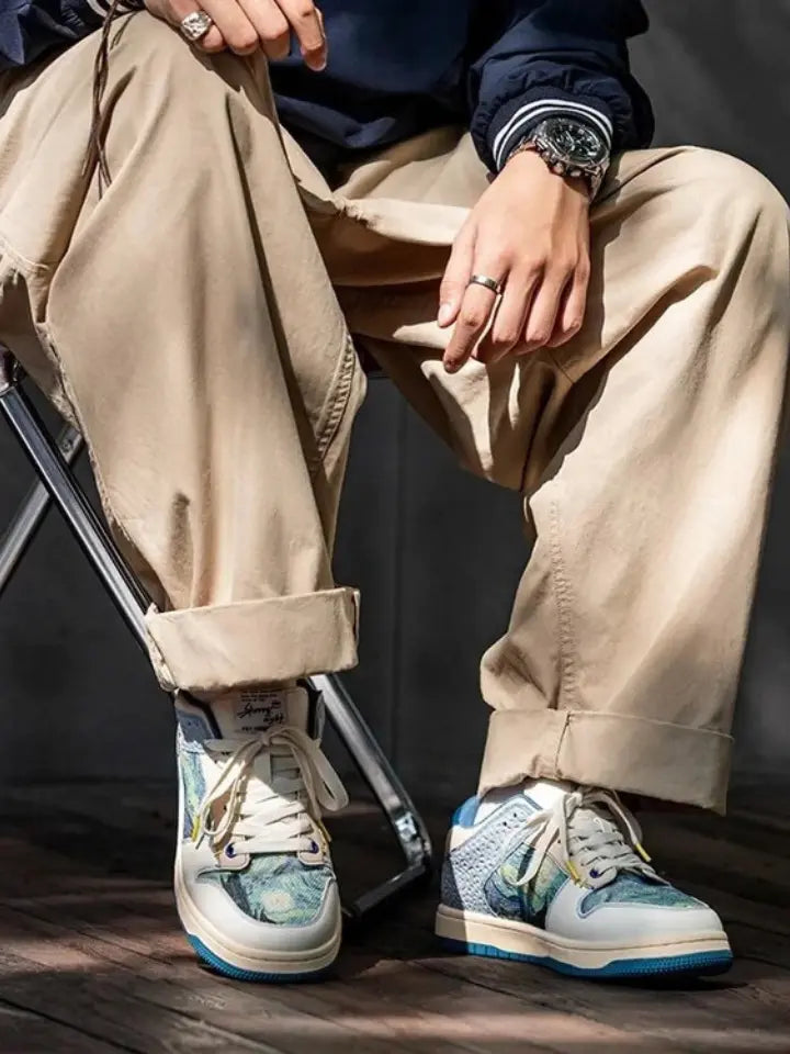 Tênis Van Gogh Noite Estrelada Leve e Confortável Asteric